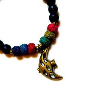 Handmade Healing Angelfish Stretch Aromatherapy Bracelet
